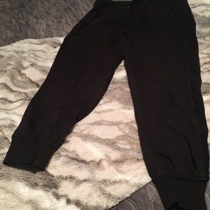 Gap black jogger pants. Size large